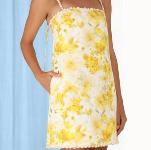ZIMMERMAN MINI SHIFT DRESS BRAND NEW SIZE 10 FLORAL BEACH WEDDING TRAVEL